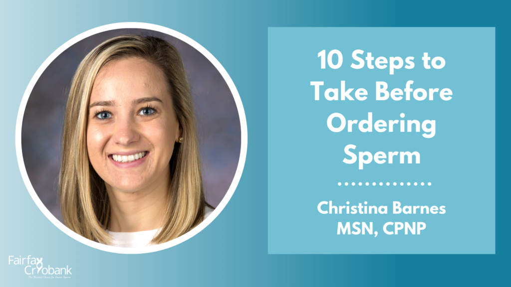 10 Steps to Take Before Ordering Sperm